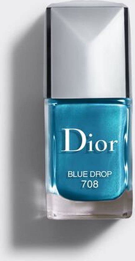 dior nagellak blauw